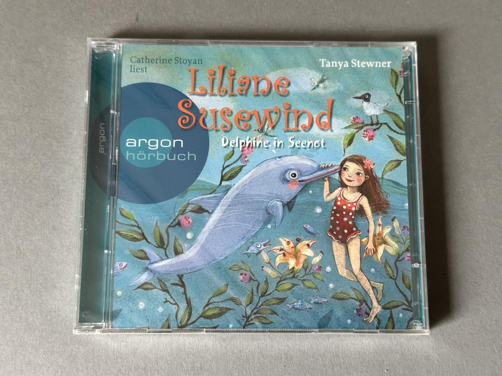 Thumbnail - Cd Hörbuch Liliane Susewind Delphine In Not, Tanya Stewner
