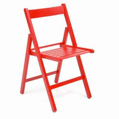 Chaises, balançoires et bancs de jardin et terrasse rouges