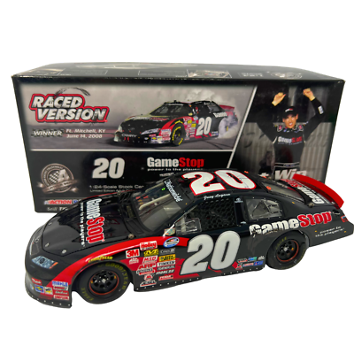 アクション レーシング コレクタブルズの限定版1/24スケールNASCAR Action Nascar #20 Joey Logano Gamestop Kentucky Raced Win 2008 1