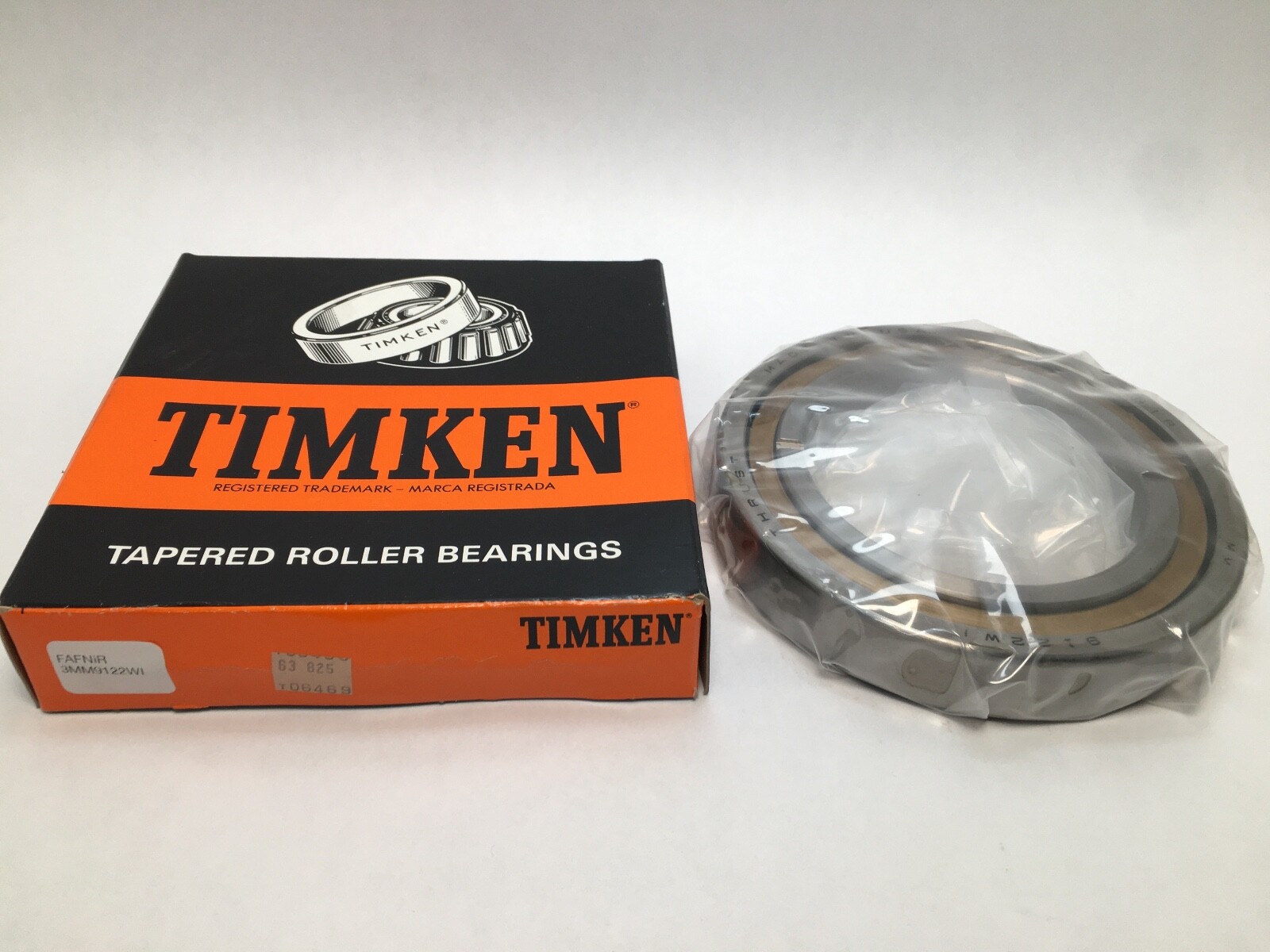 Fafnir 3MM9122WI-2 Angular Contact Bearing 110x170x28mm Timken USA 7022-A 3MM-9122-WI-2