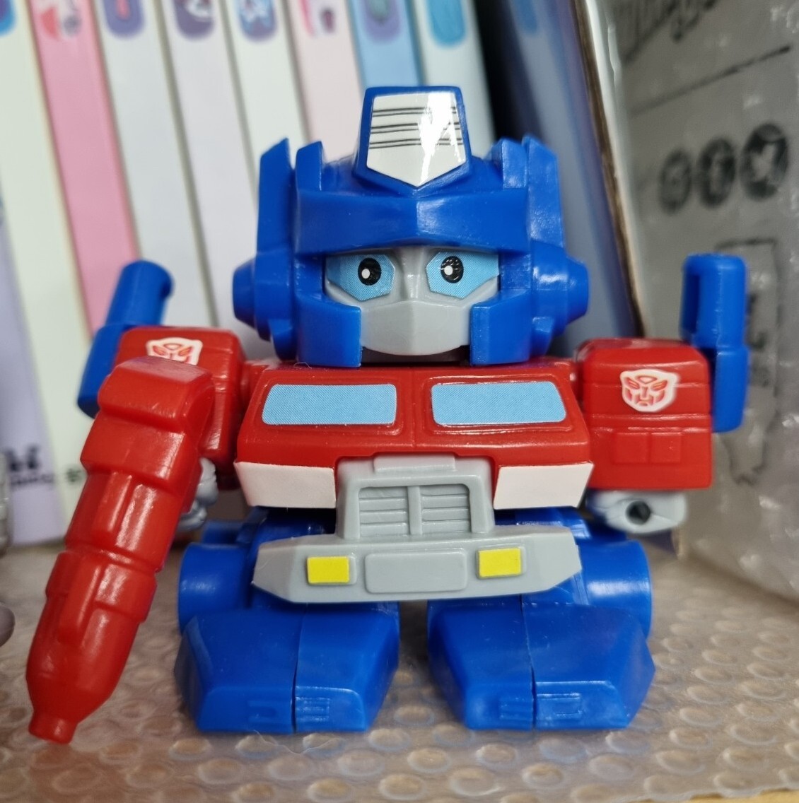 VTG Takara Kabaya Transformers SD Optimus Prime Candy Toy