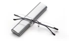 Rimless Reading Glasses Readers Design for Travel with Case 4 Colors Available