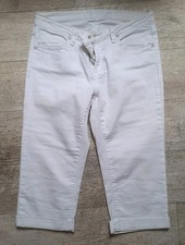🌺 Soccx Denim Hose Damen Jeans * 3/4 Capri * W31 * Stretch * Weiss * Top!