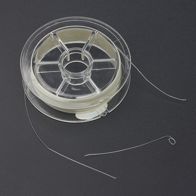 Glow Flachfaden 0,37 mm Polymer Nylon zum Fliegenbinden und Köderherstellung 50