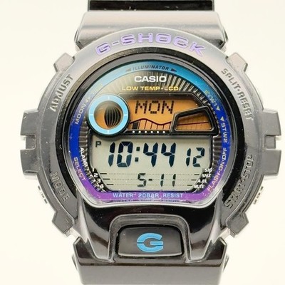 CASIO G-SHOCK GLX-6900-1JF G-LIDE Digitaluhr Schwarz Lila Blau Herren In Hand