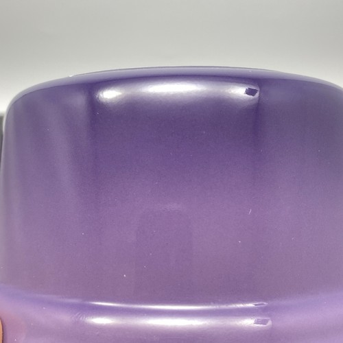 Le Creuset Round Cocotte CASSIS Purple Stoneware Lid 6" 11.26 Small Dutch Oven - Picture 9 of 9