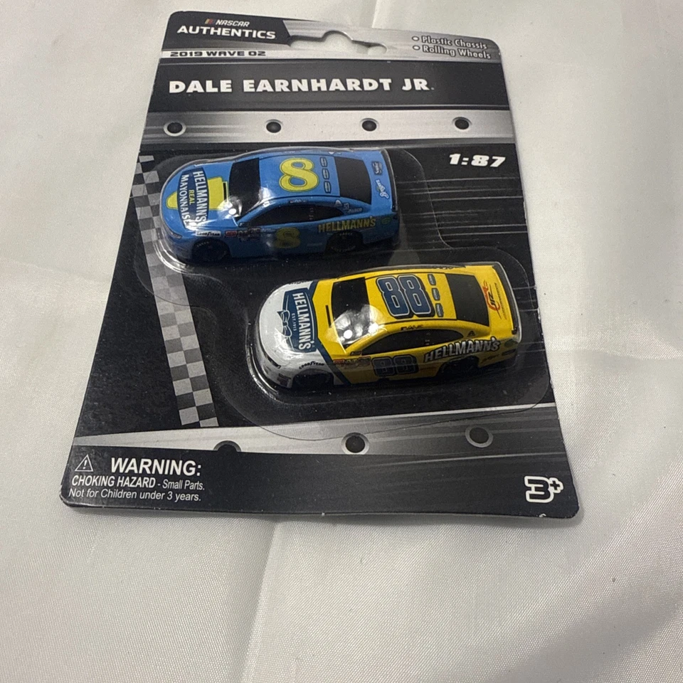 Nascar Authentics 2019 Wave 02 - #8 & #88 DALE EARNHARDT JR. 1:87 Vehicles! - Image 2 of 4