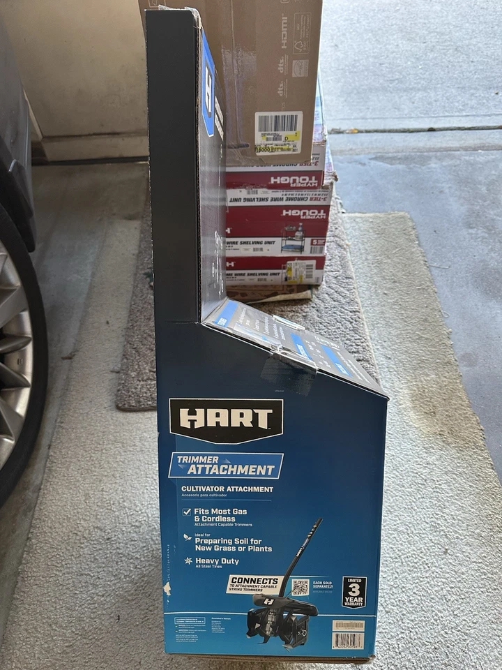 SEALED HART HTTILVNM 7-10" Universal Tiller/Cultivator String Trimmer Attachment - Image 4 of 4