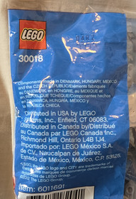 2-Lego City 30018 Police Microlight Promo Poly Bag New Sealed