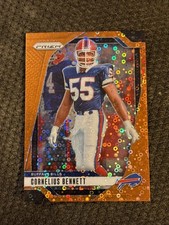 🪶2024 Panini Prizm Cornelius Bennett #36 Orange Prizm