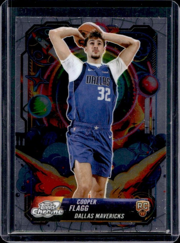 2025-26 Topps Cosmic Chrome Cooper Flagg Propulsion RC Rookie #PRP-16 Mavericks