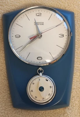 Remington Lektro Wanduhr mit Eieruhr, voll funktionsfähig - Bild 1 von 3