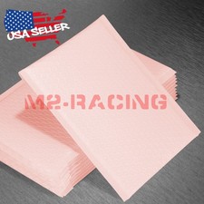 ANY SIZE Carnation Pink Poly Bubble Kraft Padded Mailers Shipping Envelopes Bags