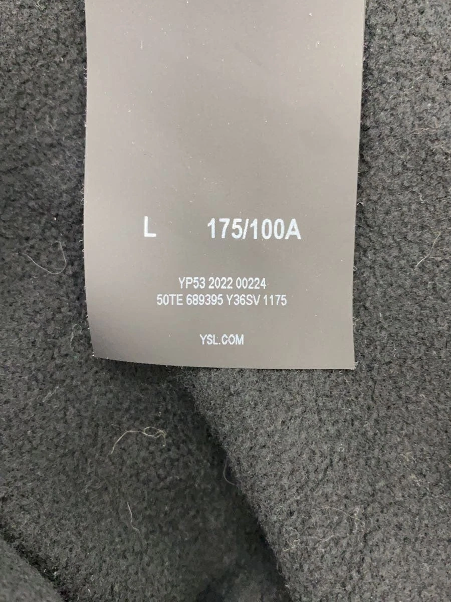 SAINT LAURENT (YSL) Felpa con cappuccio SAINT LAURENT L cotone BLK 689395 usata