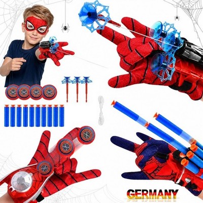 Spiderman Web Shooter Netzwerfer Spinnennetz Waffe verbesserte Version Geschenk