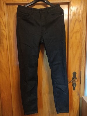 Massimo Dutti Hose Jeans Damen Stretch Schwarz Gr.40.      2226