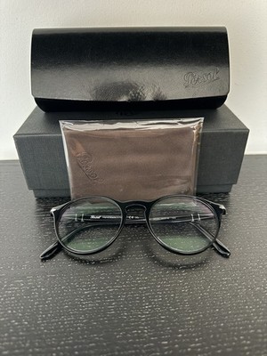 PERSOL - Brille - Modell PO3092V 9014 50-19 - Black - WIE NEU