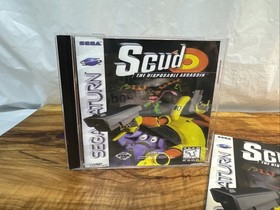 Scud - The Disposable Assassin -Sega Saturn 1997 - Tested