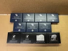2014 15 17 18 19 20 21 22 23 24 W PROOF American Eagle SILVER Box & COA 11 Coins