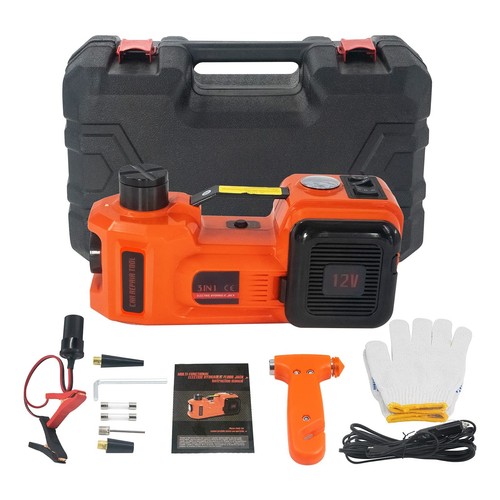 Electric Car Jack 5Ton 12V Kit Hydraulic (Lifting Range: 6.1~17.7 inch) with ... - Picture 9 of 9