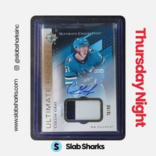 2024 UPPER DECK ULTIMATE COLLECTION #151 COLLIN GRAF ROOKIE PATCH AUTO RC /99