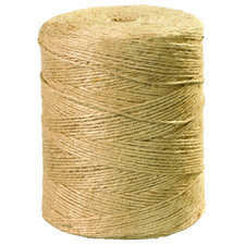TLTWJ500 Jute Twine, 3-Ply, 84 Lb, Natural, 5000'