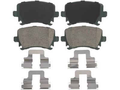 Rear API PCT Ceramic; Euro R90 Cert Brake Pad Set fits Audi A3 2006-2009 37QZGC