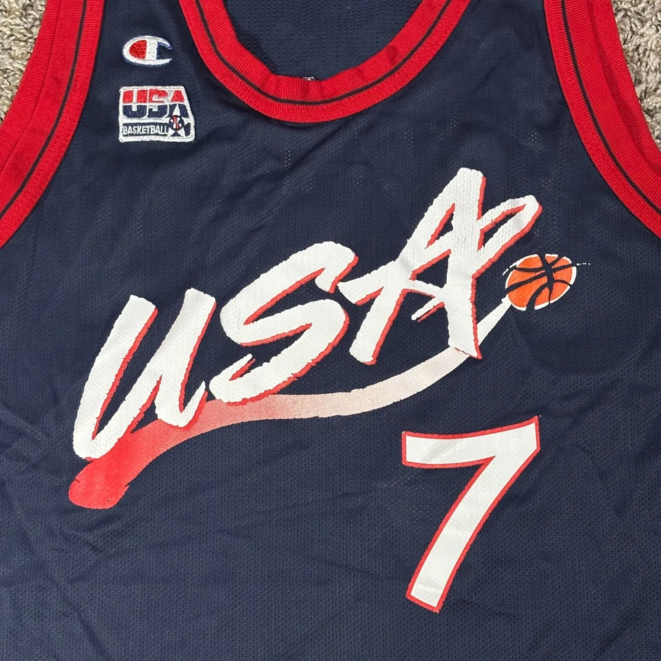 Vintage David Robinson Dream Team II USA Champion jersey - Size 44 - Image 3 of 4