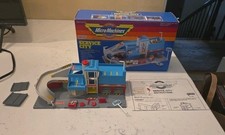 Vtg Galoob Micro Machines Service City Playset Lot