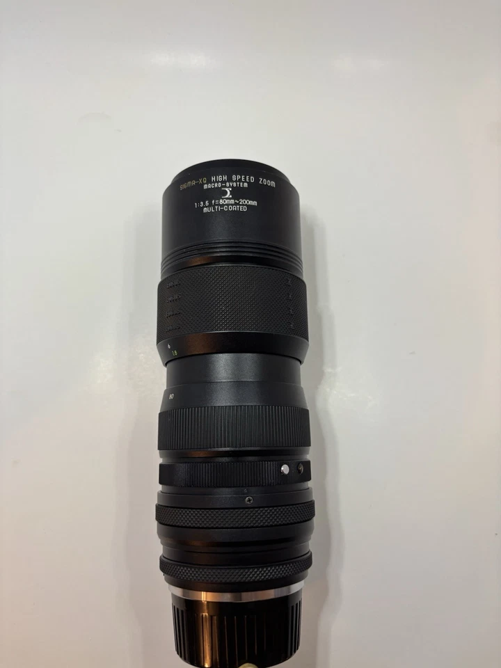 EXCELLENT++ Sigma-XQ 200mm High speed Macro Zoom 1:3.5 f=80-200mm 80-200mm f3.5 - Image 2 of 4