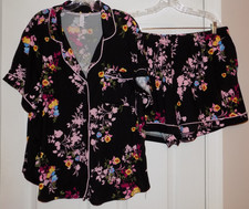 Joyspun women's plus 3X 22 24 pajama pj's shirt top 2X 18/20 shorts lounge wear