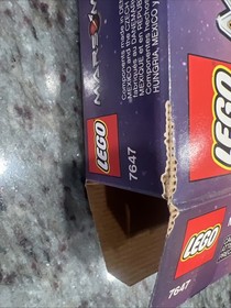 EMPTY Mars Mission 7647 Lego Box & Instruction Booklet