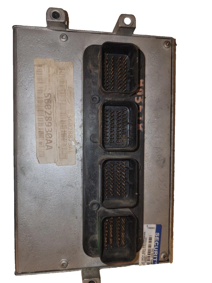 Dodge Ram 1500 2005 5,7 motor Hemi computador PCM ECM ECU 56028930AA OEM G35 05 Foto 2 de 4