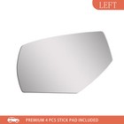 Mirror Glass Replace For 2015-2019 Chevy Silverado 2500 3500 HD Left Side Flat