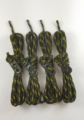 MAGARROW Kit 12 Tiranti Per Tenda Con Corda Riflettente Da 4 Mm E Tenditori In Alluminio | Accessori Per Campeggio, Teloni E Amache