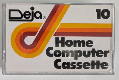 Deja Home Computer Cassette | Commodore 64 VC20 c16 Atari | Kassette | Tape