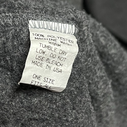 Vtg Polo Ralph Lauren Sport Fleece Mens XL Gray Quarter Zip USA Baggy Relaxed - Picture 13 of 13