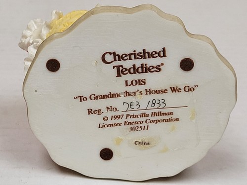 Cherished Teddies - Lois - To Grandmother's House We Go, Neu (302511 - 1997) - Bild 3 von 4