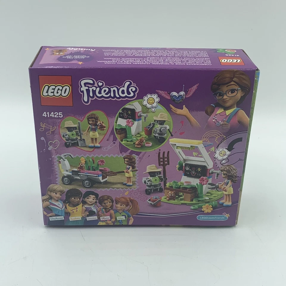 Lego Friends Olivia's Flower Garden Ardilla Robot 92 Piezas Foto 2 de 4