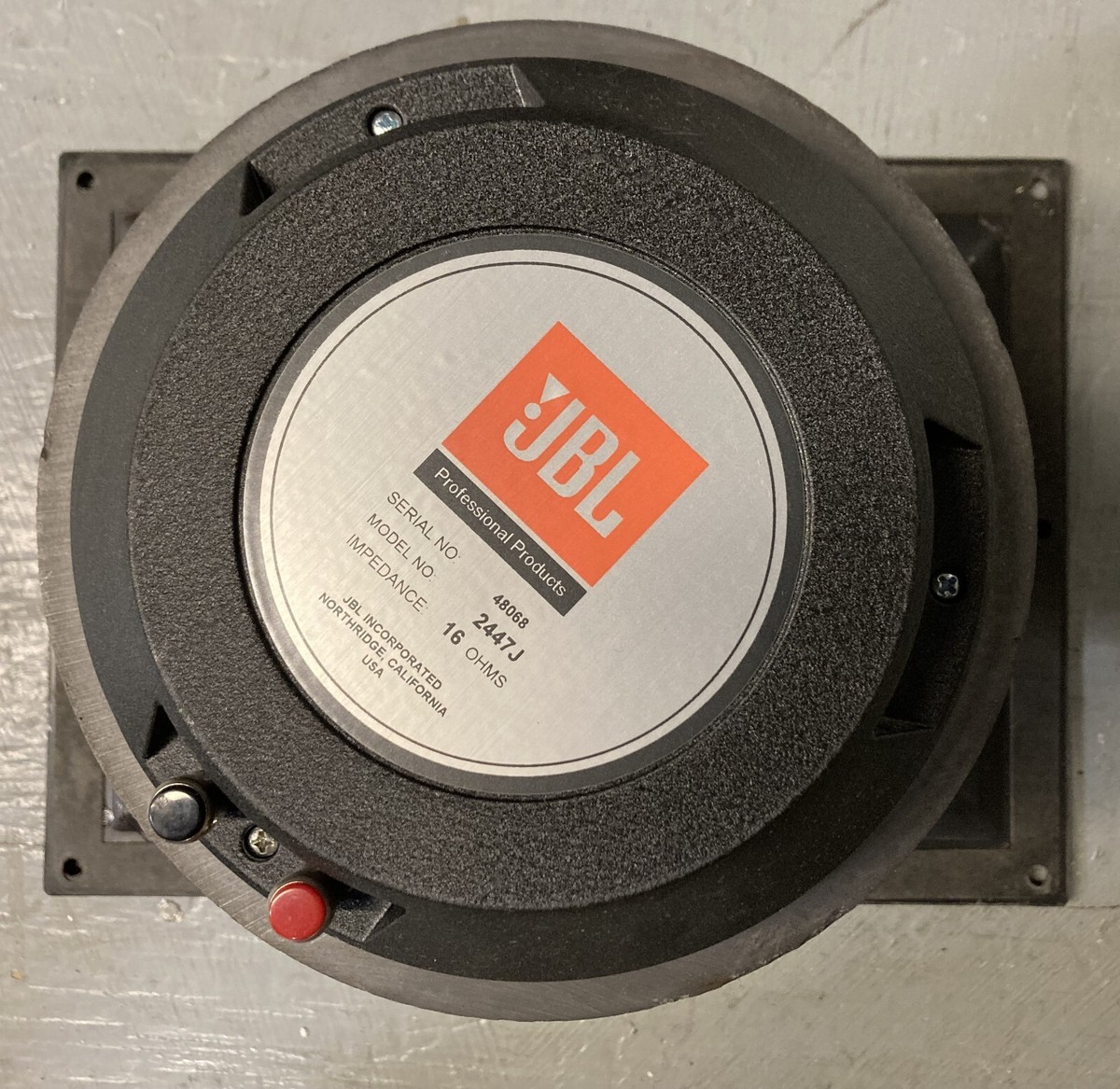 jungページ1 JBL 2447J (16 ohm) compression driver with 2381 Horn PAIR | eBay