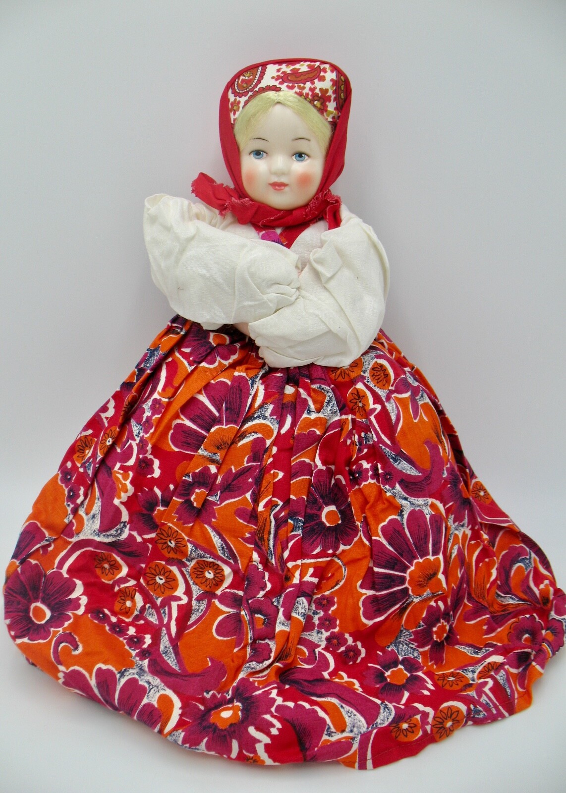 Vintage Russian Tea Cozy Doll eBay