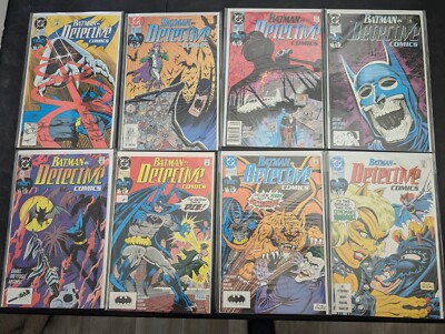 BATMAN COPPER AGE DETECTIVE COMICS LOT #616-618, #620-624