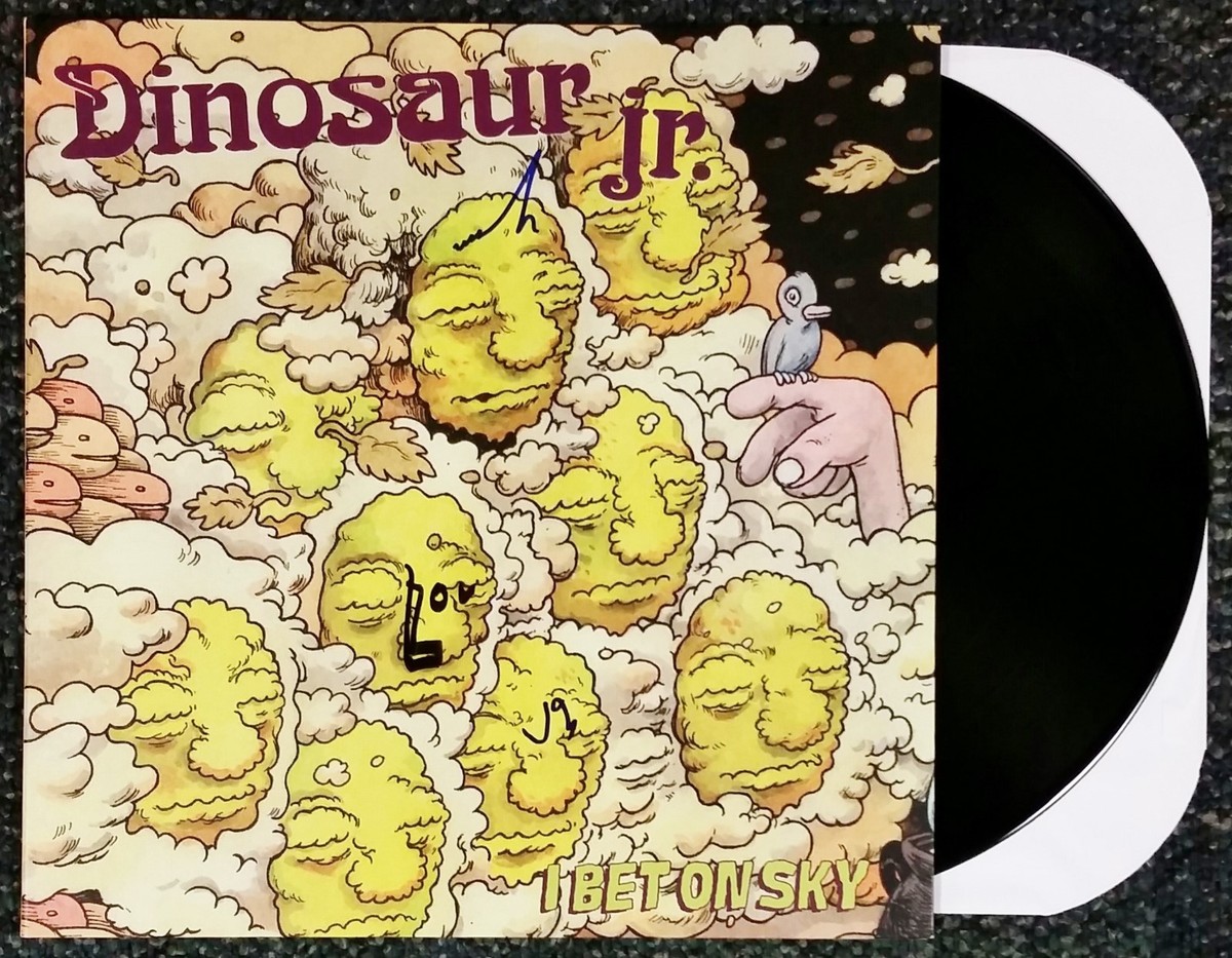 DINOSAUR JR SIGNED I BET ON SKY LP VINYL RECORD ALBUM W/COA | eBay