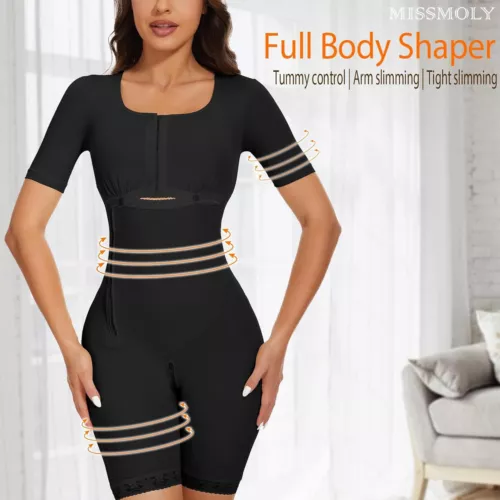 Snatched Body Women's Stage 1 Full Body Shapewear Faja Colombiana Post Surgery - Picture 3 of 20