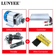 Differential Motor Kit 48V1000W High Speed Motor Brushless DC Electric Tricycle