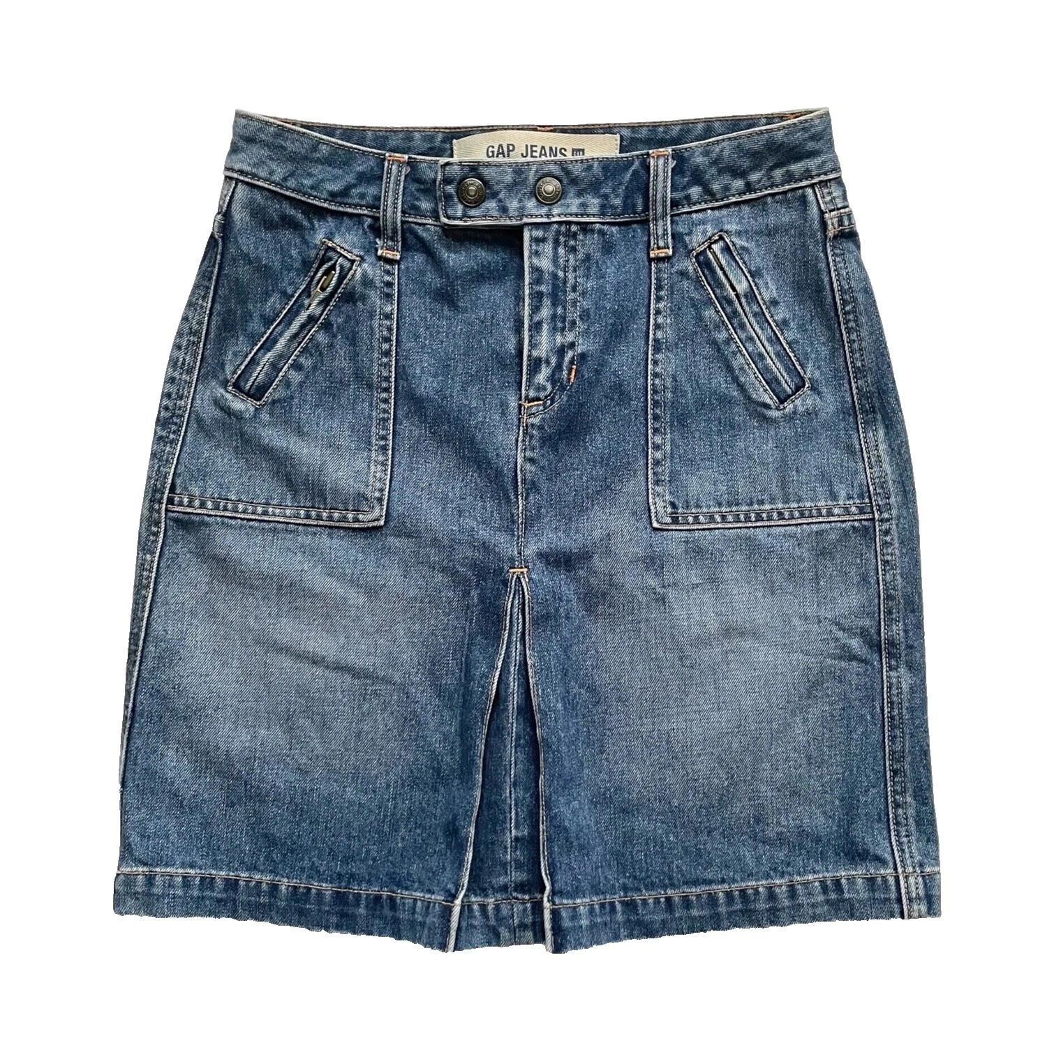 Gap Cotton Solid Juniors Skirts for Women