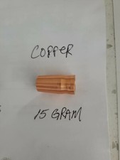 1ea Golf Iron Ferrules Metal Custom Copper 15gram, .355/370 Shafts, Made in USA