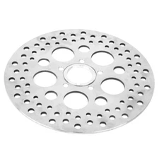 11.5" Rear Brake Disc Rotor Satin Finish Vented Holes Fit For Harley Models