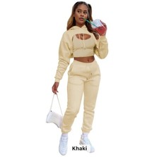 3 piece jogger set women