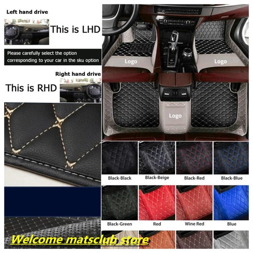 For Infiniti All Models Car Floor Mats Auto Carpets Waterproof Pad Luxury Custom - Bild 20 von 37